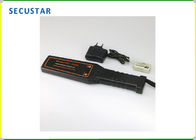 Detector de metales portátil de goma del ABS, detector de metales del guardia de seguridad de la prenda impermeable IP55 proveedor