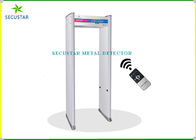 Detector de metales teledirigido del marco de puerta, escáneres profesionales de la seguridad aeroportuaria proveedor
