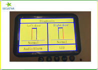 El detector de metales del capítulo de puerta de la alarma del LCD de la seguridad del hotel con 4-8 horas acciona la copia de seguridad proveedor