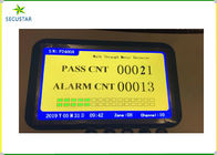 Paseo a través de la pantalla LCD color blanca de los detectores de metales de la seguridad para los hoteles proveedor