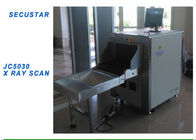 Color que defiende la máquina JC5030 del escáner del equipaje de X Ray con las cortinas dobles de la ventaja de la cubierta proveedor