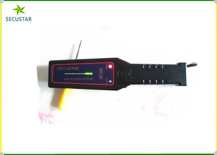 Material de goma del pequeño del Pin de la detección ABS portátil del detector de metales para la oficina de policía proveedor