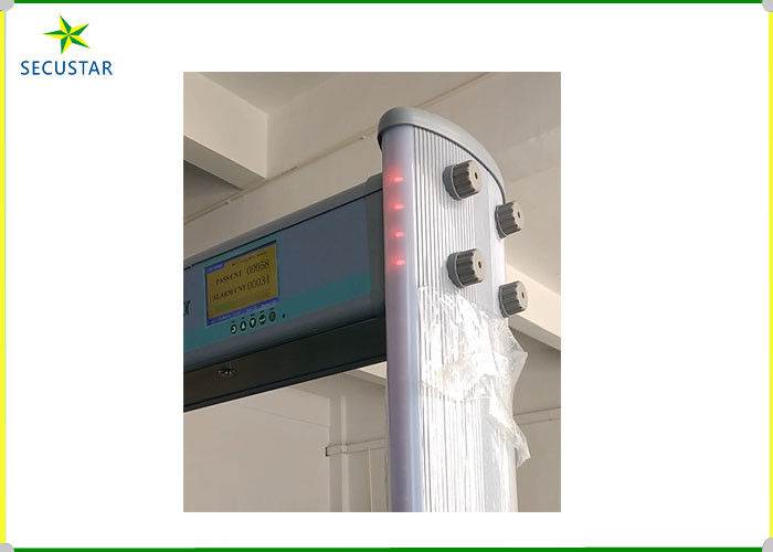 Detector de metales ligero sano de la arcada de la alarma con la diagonal del uno mismo/la función de la calibración proveedor