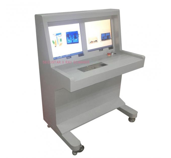 Máquina dos del equipaje X Ray del aeropuerto del alto rendimiento exhibición de 19 monitores de la pulgada 1