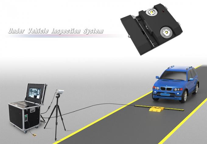 Detección de alta velocidad bajo sistema de inspección del vehículo con el trabajo día y noche 0