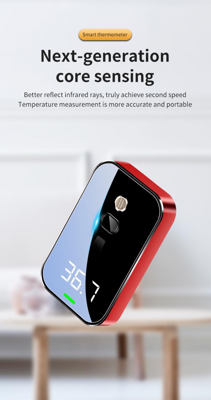 Portable 0,2 cajas del detector del termómetro del sensor de Melexis de los segundos 4