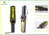 Detector de metales de mano práctico del cargador de batería de la correa de cuero con la luz de la indicación de alarma proveedor