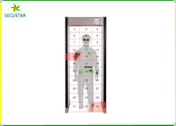 Alarma de punta de las zonas de los detectores de metales del marco de puerta 33 de aluminio con el interruptor dominante proveedor